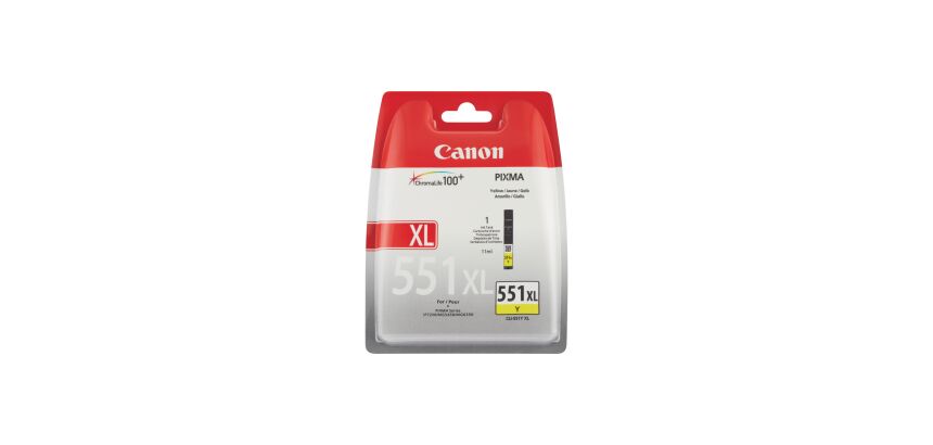Canon CLI551XL cartuchos originales separados cian, magenta o amarillo de alta capacidad (680 páginas)