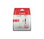 Cartouche Canon CLI551XL couleurs séparées haute capacité pour imprimante jet d'encre