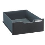 Drawer H 10.8 cm for Moduloc Exacompta - black