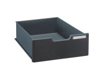 Cajón Altura 10,8 cm para Modulodoc Exacompta negro