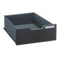 Drawer H 10.8 cm for Moduloc Exacompta - black