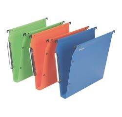 Hangmappen polypropyleen voor kasten 33 cm bodem 30mm geassorteerde kleuren