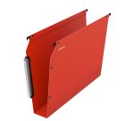 Dossier suspendu plastique Esselte pour armoires fond 50 mm à bouton pression - couleurs assorties