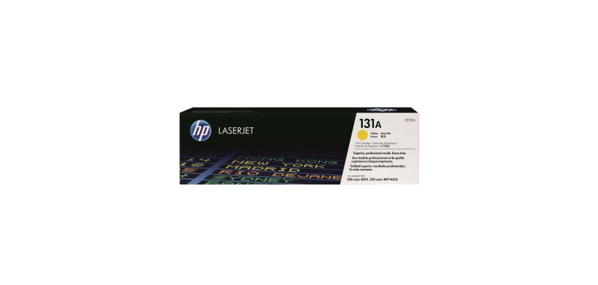 HP 131A - CF21xA Toner couleurs séparées pour imprimante laser