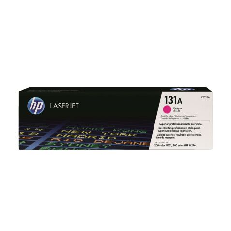 Toner HP 131A couleurs séparées