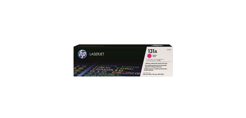 HP 131A - CF21xA Separate Farbtoner für Laserdrucker