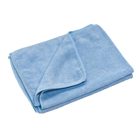 Serpillière microfibre bleue - Paquet de 2