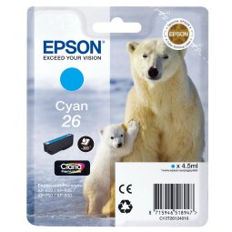 Cartridge Epson 26 Einzelfarben