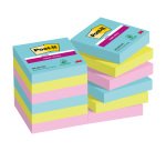 Notes couleurs Cosmic Super Sticky Post-it 46,7 x 46,7 mm - Bloc de 90 feuilles