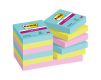 Notes couleurs Cosmic Super Sticky Post-it 46,7 x 46,7 mm - Bloc de 90 feuilles