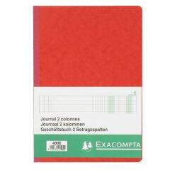 Exacompta journal 2 columns 29,7 x 21 cm