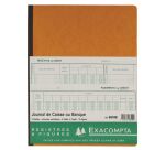 Registre comptable piqûre caisse / banque Exacompta 6510