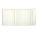 Registre Exacompta 930 piqûre recettes - dépenses 2 colonnes