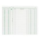 Registre Exacompta 930 piqûre recettes - dépenses 2 colonnes