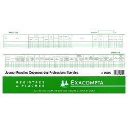 Registre spécial professions libérales Exacompta 9620