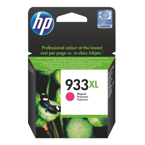 HP 933 XL cartucho original magenta (CN055AE) de alta capacidad (825 páginas)