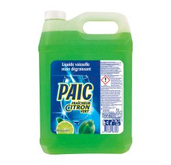 Liquide vaisselle mains Paic citron vert - Bidon de 5 litres