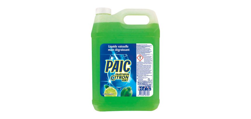 Liquide vaisselle mains Paic citron vert - Bidon de 5 litres