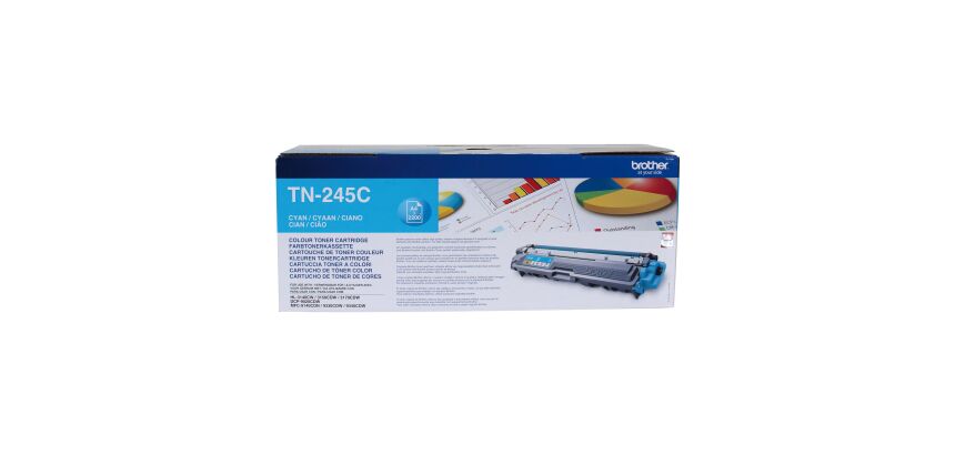 Toner brother TN245 couleurs séparées haute capacité pour imprimante laser