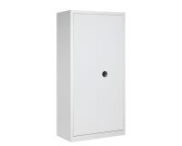 Armoire d'atelier monobloc H 198 x L 100 x P 53 cm corps gris - portes grises