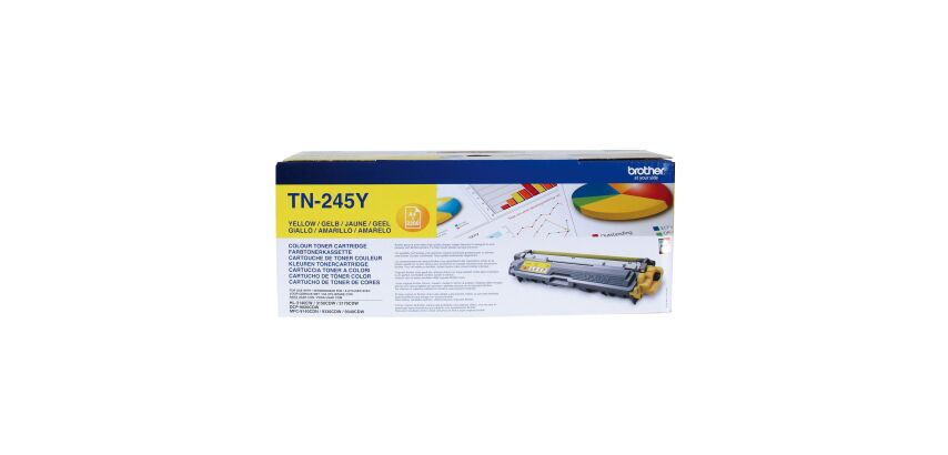 Toner brother TN245 aparte kleuren hoge capaciteit voor laserprinter