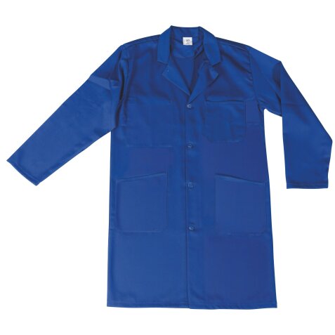 Men's work shirt, 100 % cotton, blue