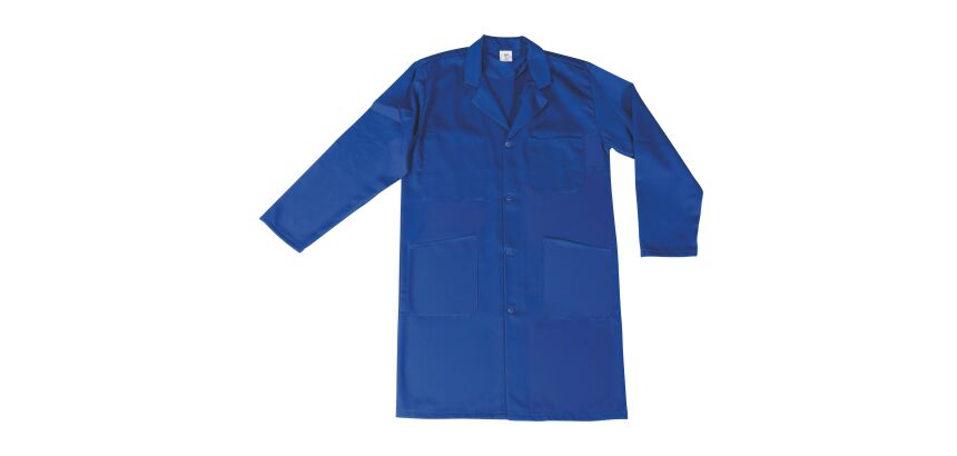 Blouse de travail homme Kiplay 100% coton bleue