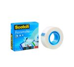 Ruban adhésif Scotch Magic II 19 mm x 33 m repositionnable