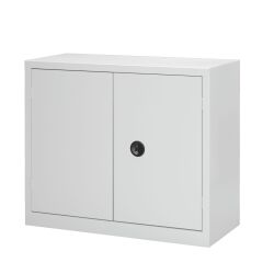 Low Monobloc workshop cabinet H 100cm grey body