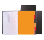 Cahier à spirales Oxford Organiserbook A4 24 x 32 cm - petits carreaux - 160 pages