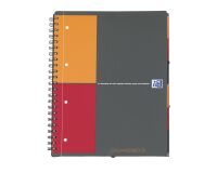 Spiral notebook Oxford Organizerbook A4 checkered 5x5 160 pages
