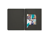 Cahier spirale Oxford International Organiserbook A4+ petits carreaux 160 pages