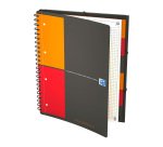 Spiral notebook Oxford Organizerbook A4 checkered 5x5 160 pages