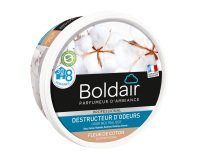 Désodorisant gel Boldair destructeur d'odeurs fleur de coton - pot de 300 g