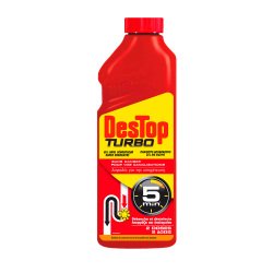 Déboucheur canalisation Destop Turbo gel Javel - Flacon de 1 L