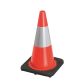 Traffic cone weighted H 50 cm