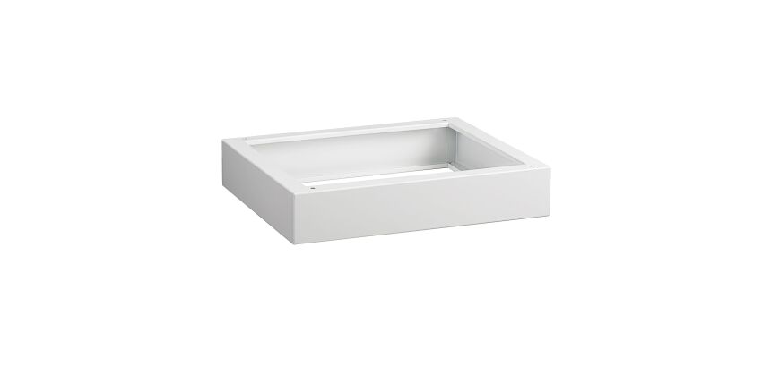 Socle gris pour casier individuel petit modèle