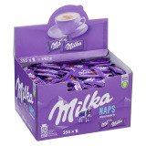 Napolitains chocolat au lait individuels Milka - Boîte de 1,7 kg - 355 pièces