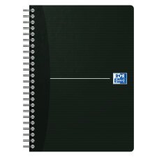 Cahier spirale Oxford Essentials 14,8 x 21 cm - grands carreaux - 100 pages