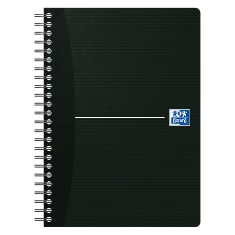 Cahier spirale Oxford Essentials 14,8 x 21 cm - grands carreaux - 100 pages