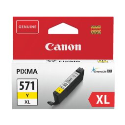 Cartuccia inchiostro Canon originale CLI-571Y XL giallo