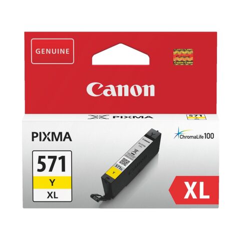 Cartuccia inchiostro Canon originale CLI571XL colori 650 pagine