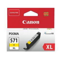 Canon CLI571XL cartridges met hoge capaciteit afzonderlijke kleuren voor inkjetprinter