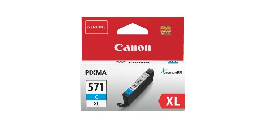 Canon CLI571XL cartridges met hoge capaciteit afzonderlijke kleuren voor inkjetprinter