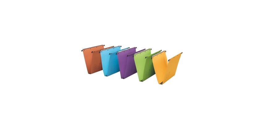 Dossier suspendu pour tiroirs kraft Ultimate AZO Elba fond 30 mm couleur assorties