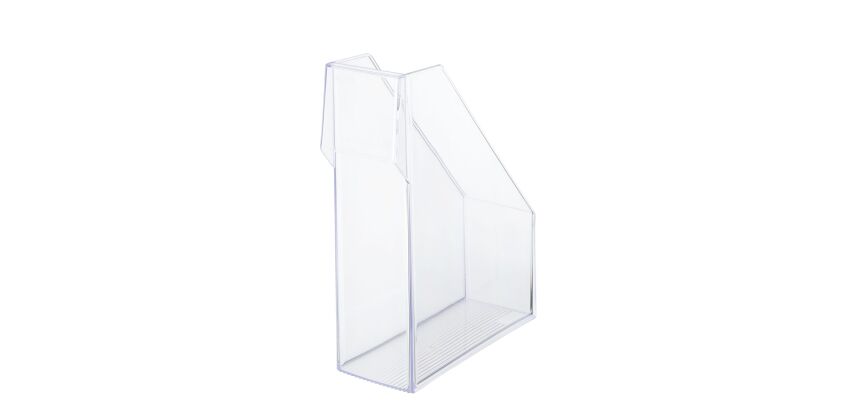 Range-revues Esselte Exclusiv cristal dos 9,7 cm