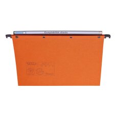 Zakje 270 geassorteerde etiketten voor hangmappen 297 x 6 mm Elba voor laden