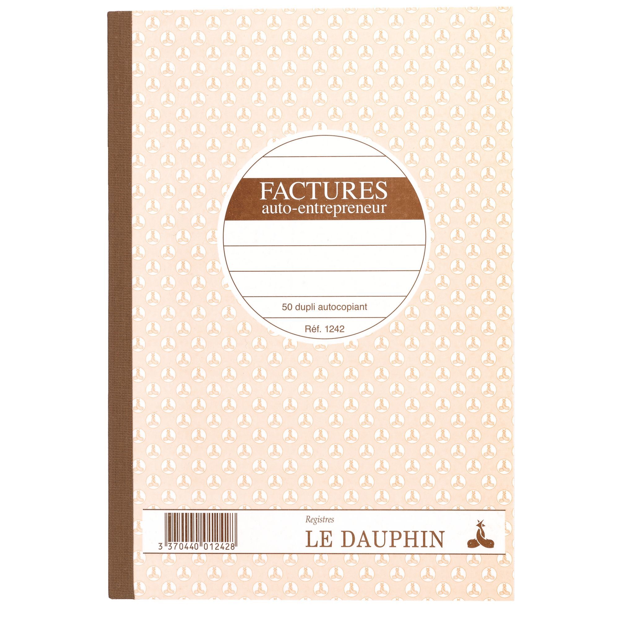 Carnet De Factures/Devis Auto-Entrepreneur ELVE - Format A5 50 Dupli Numérotés