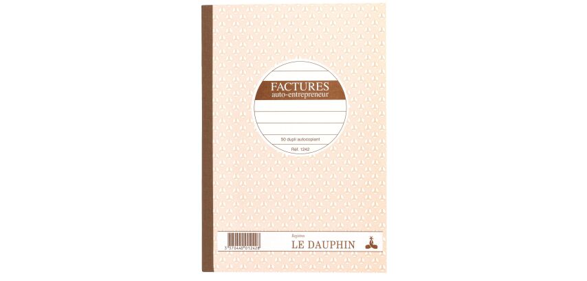 Manifold facture Le dauphin autocopiant fomat A5