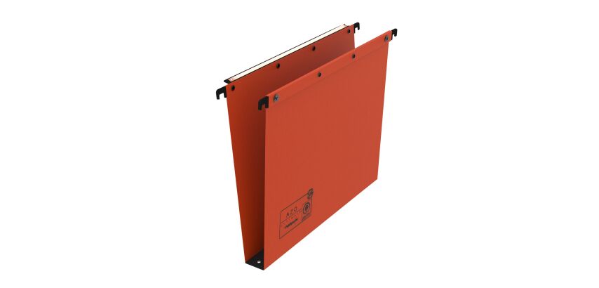 Dossier suspendu pour tiroirs kraft Ultimate AZO Elba fond 30 mm orange